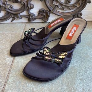 90s Vintage Butterfly Heels by Unlisted Size 7.5